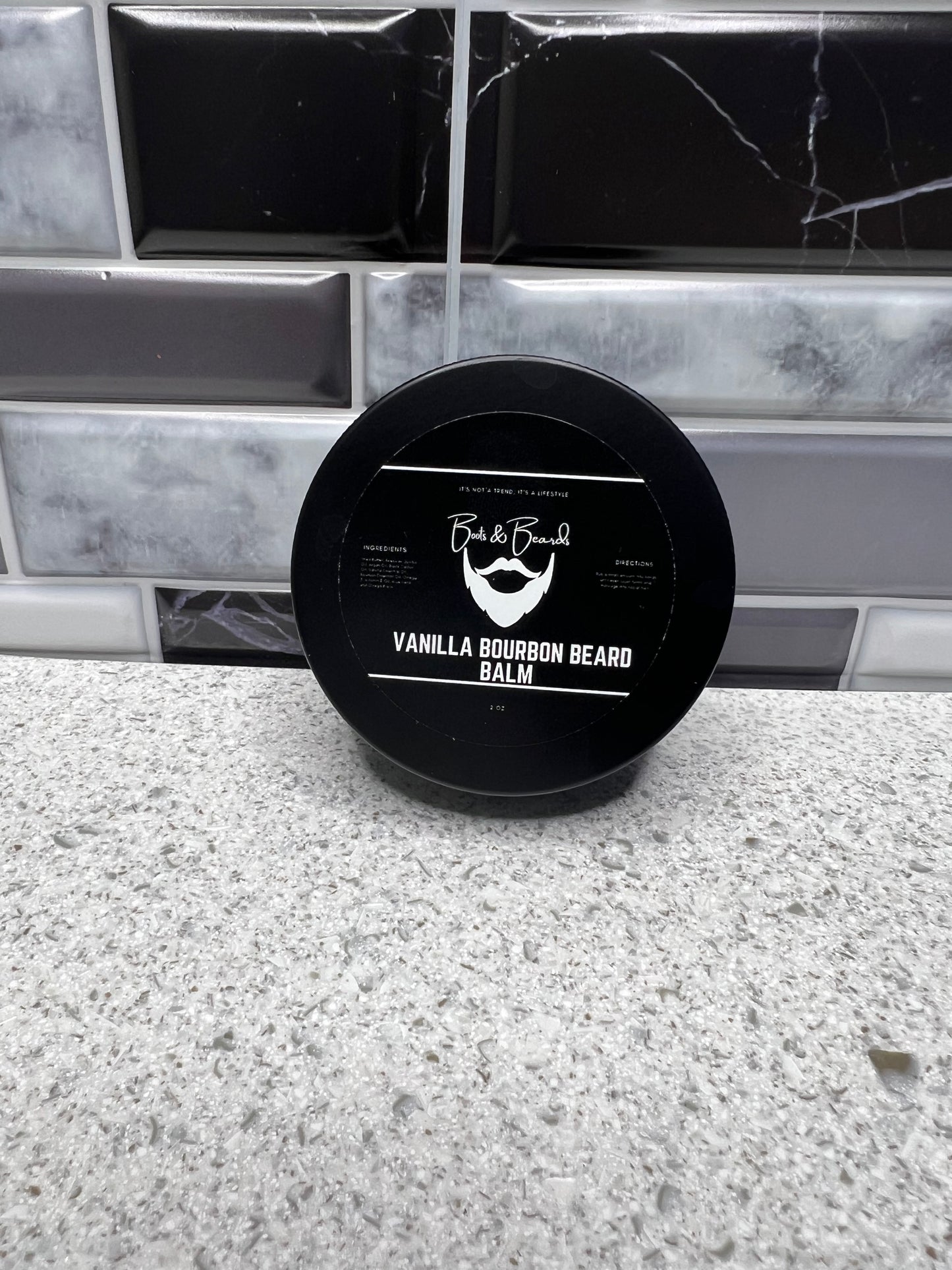 Vanilla Bourbon Beard Balm