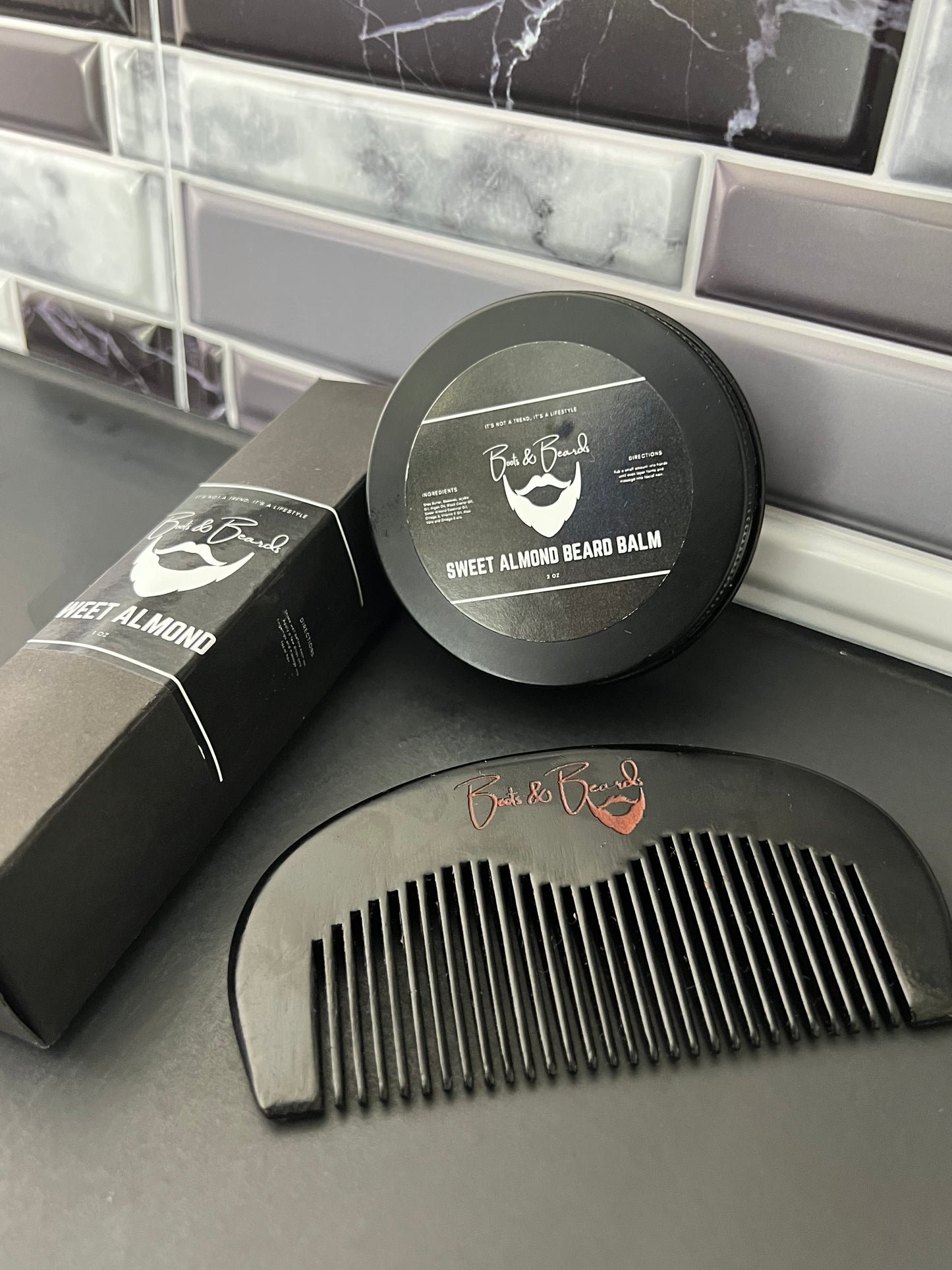 Sweet Almond Beard Bundle